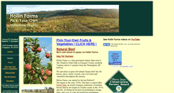Desktop Screenshot of hollinfarms.com